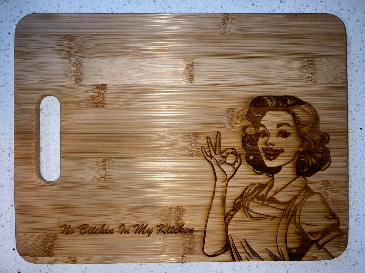 Bamboo Cutting Board 13”x9