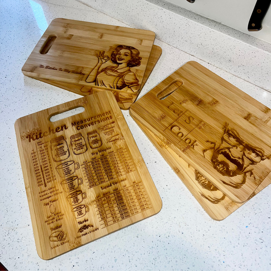 Bamboo Cutting Board 13”x9