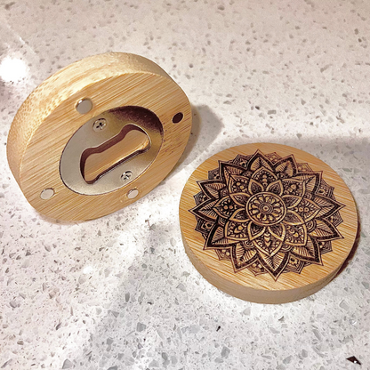 Bottle Opener Refrigerator Magnet